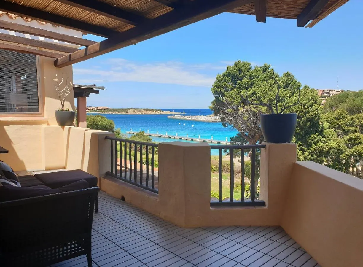 Lux-Porto Cervo Center Sea View Apartment location